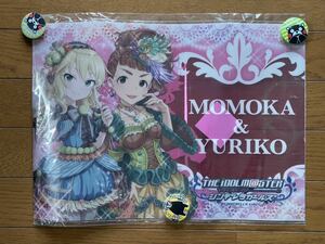 A3クリアポスター 桃華＆由里子 「シンデレラ☆タイム」 B賞 キャラポップストア アイドルマスターオフィシャルショップ限定