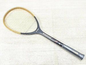 ▲60RA18▲未使用品ヴィンテージ軟式テニスラケットフレームYONEX/ヨネックスNEWSPOINT・レトロ庭球