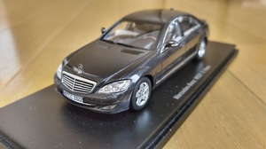 即決　スパーク　メルセデスベンツ　Sクラス　W221　Mercedes-Benz　ブラック　黒　1/43　絶版　レア