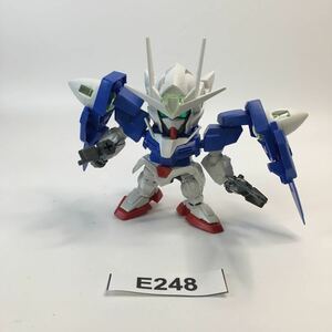 【即決】ダブルオーガンダム SDガンダム ガンプラ 完成品 ジャンク 同梱可 E248