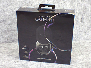 【新品 未開封】DEVIALET Gemini マットブラック TX101 デビアレ ワイヤレスイヤホン(MGA316-1)
