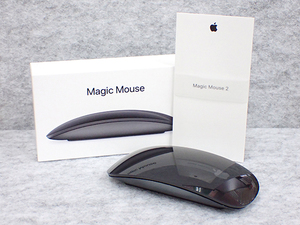 【中古】Magic Mouse 2 MRME2J/A スペースグレイ ワイヤレスマウス マジックマウス A1657(MGB75-2)