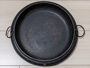 すき焼き鍋 南部鉄器 岩鋳 昭和レトロ