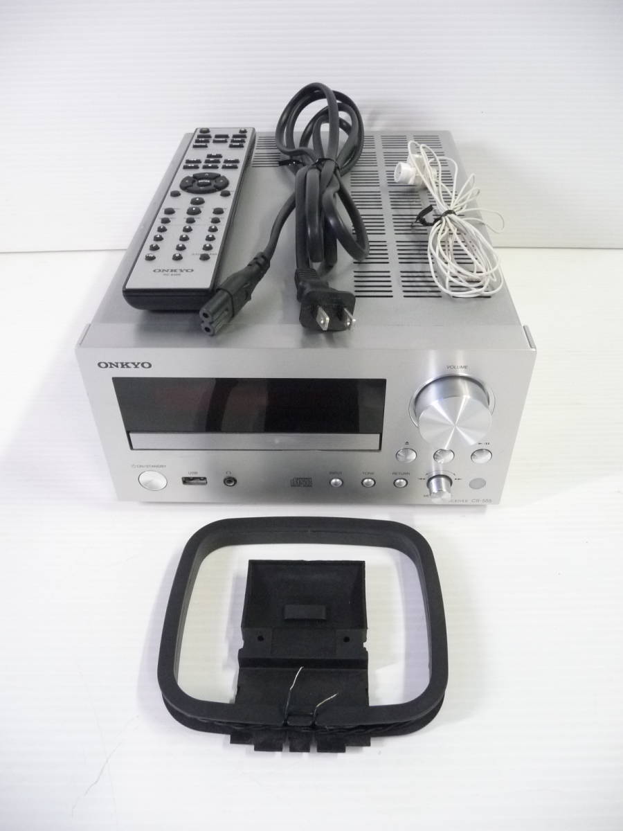 ONKYO オンキョー CDレシーバー CR-555 リモコン付き 希少 その他