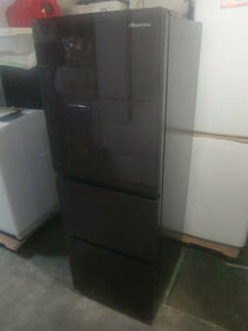 ★◇3ドア 冷凍 冷蔵庫 282L ハイセンス HR-G2801BR 2020年製 良品 中古 大型 右開き 家電 お部屋まで搬入 送料無料 即決 0377