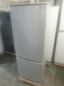 ●◇【美品】2ドア 冷凍 冷蔵庫 167L シャープ SJ-D17F-S 2020年製 中古 つけかえどっちもドア お部屋まで搬入 送料無料 即決 4860