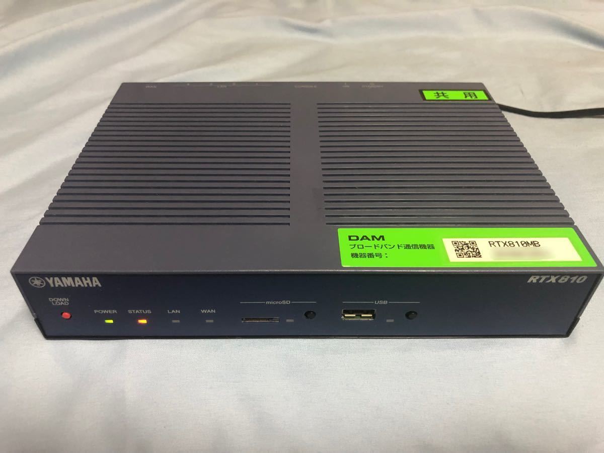 未使用品 第一興商 RTX810MB カラオケルーター YAMAHA ヤマハ www.dinh.dk