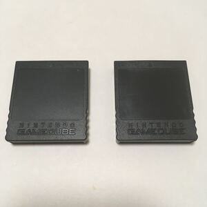 ゲームキューブ メモリーカード 251 2つセット 動作確認済み 純正品 任天堂 即購入歓迎 即発送可能
