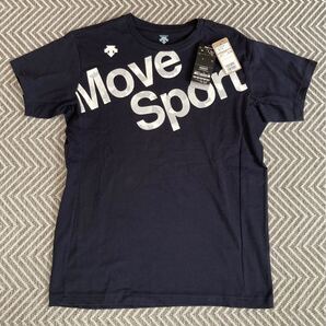 デサント 半袖Tシャツ サイズM メンズ ネイビー 新品未使用 タグ付き