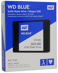 Western Digital製 SSD WD Blue 3D NAND SATA WDS100T2B0A