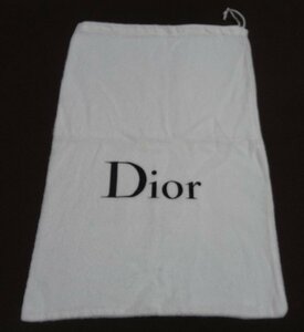 ■クリスチャンディオール 保存袋 白 Christian Dior■