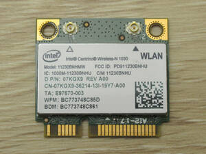 無線LANカード DELL INSPIRON N5110 Intel Centrino Wireless-N 1030