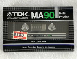 ★ジャンク品★【未開封】カセットテープ MA90 TDK