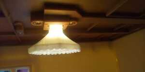 シルバニアファミリー 電気Bルームライト 照明、点灯確認済み あかりの灯る大きなお家のパーツ 小物 