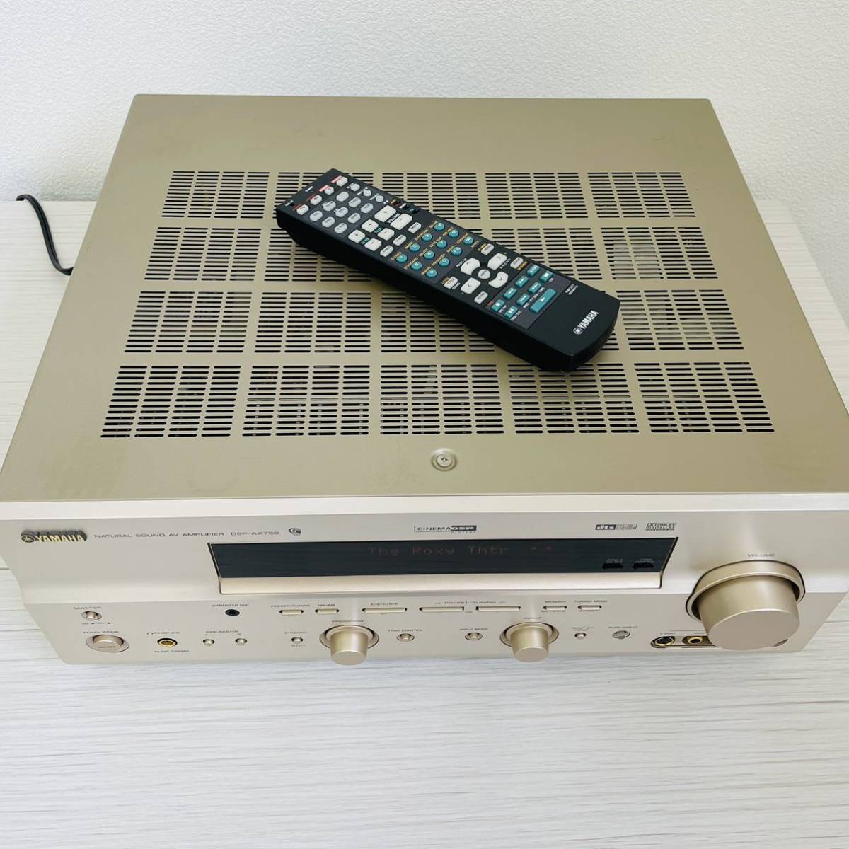 最新な ヤマハ DSP AVアンプ 7.1ch ゴールド DSP-AX759 N