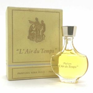 NINA RICCI ニナ リッチ レール デュタン L'AIR DU TEMPS パルファム 7.5ml ☆残量たっぷり9割　送料220円