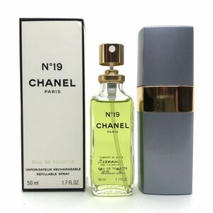 CHANEL シャネル No.19 EDT 50ml ☆残量たっぷり9割　送料350円