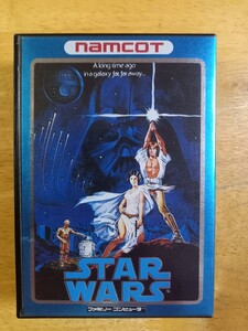ファミコンソフト ナムコ STAR WARS スターウォーズ(箱・説明書・シール・ハガキ・ミニカタログ付き)