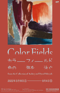 カラーフィールド 色の海を泳ぐ　招待券1枚（2名まで入場できます）　川村記念美術館