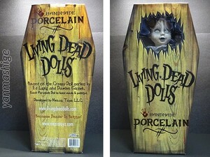 新品LDD 18インチ特大ドール Posey ポジー リビングデッドドールズ Living Dead Dolls HANDEMADE PORCELAIN メズコ Mezco