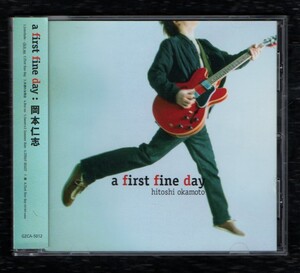 Ω 岡本仁志 1stアルバム CD/アファーストファインデー/first fine day Sweet×2 Summer Rain 収録/ガーネットクロウ GARNET CROW