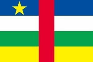 処分！国旗『中央アフリカ』90cm×150cm