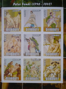 jibchi stamp [ nude .](pe-ta-* Fendi ) 9 sheets seat 