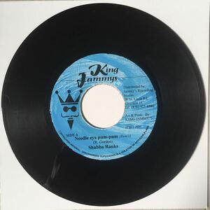 (変型PUNANNY riddim) Shabba Ranks - Needle eye pum-pum (Remix) / Reggae Dancehall / 45RPM 7インチレコード