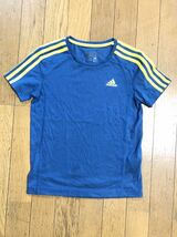 adidas 半袖Tシャツ 140サイズ　climalite_画像1