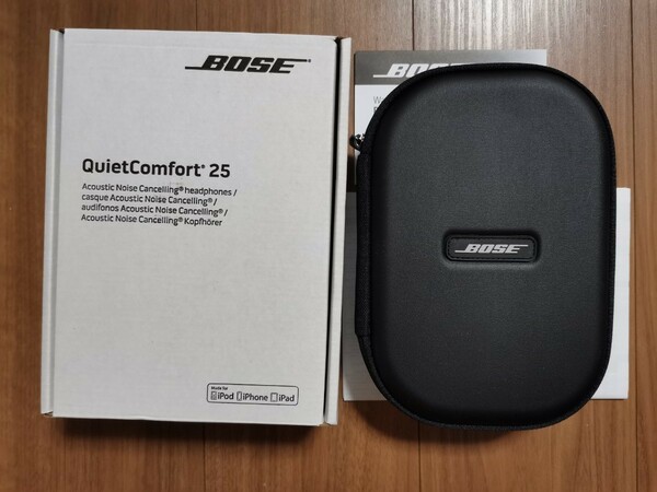 【新品】BOSE Quiet Comfort 25 Acoustic ノイズキャンセリング ヘッドフォン