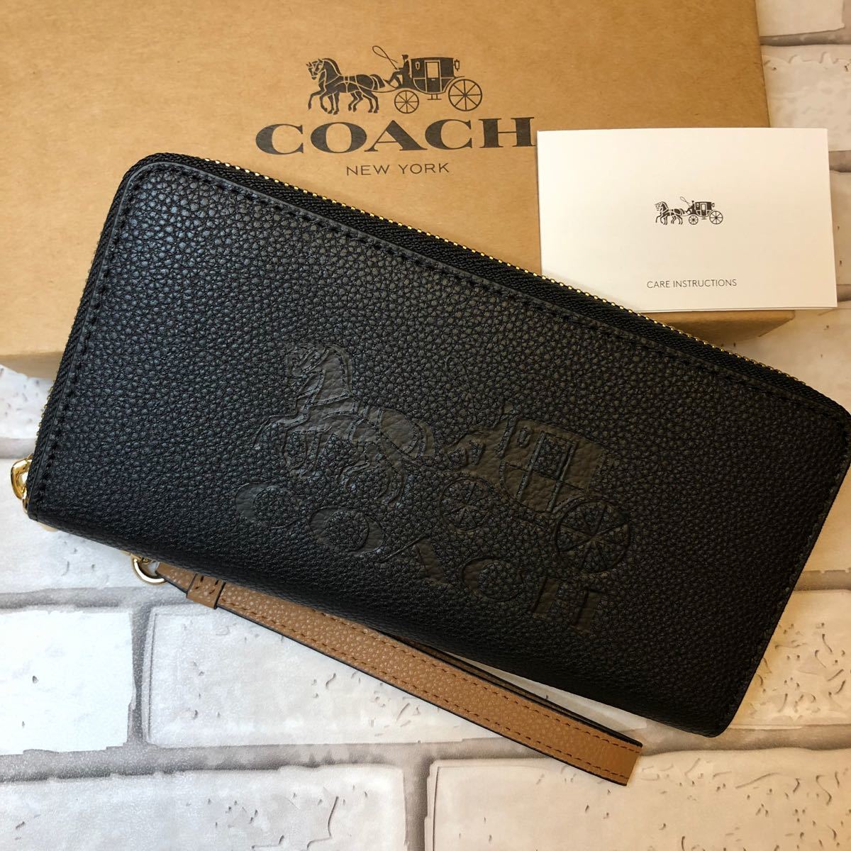 PayPayフリマ|コーチ COACH ホースアンドキャリッジ アコーディオン PayPayフリマ|コーチ COACH ホースアンドキャリッジ アコーディオン