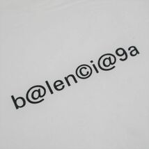 1円～ 国内正規品 BALENCIAGA バレンシアガ 2019 オーバーサイズ クルーネック Tシャツ 半袖 XXS ホワイト 620969_画像5