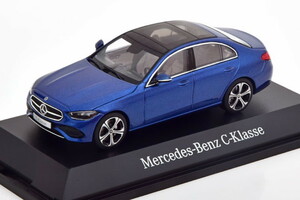 ヘルパ 1/43 メルセデス Cクラス セダン W206 2021 ブルーメタリック Herpa 1:43 Mercedes C-Klasse W206 Saloon B66960636