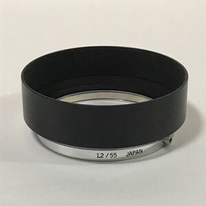 OLYMPUS かぶせ式レンズフード メタルフード 1.2/55 オリンパス フィルムカメラ