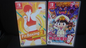 Switch 2本セット フィットボクシング2 リズム&エクササイズ 桃太郎電鉄 ~昭和、平成、令和も定番!~