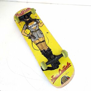 スケートボード スケボー Selfish BADASS SERIES バッドアスシリーズ　75×19.5cm 現状品 digjunkmarket