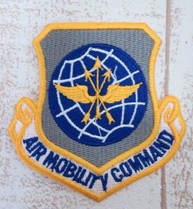 6-0242A/未使用品 米軍 AIR MOBILITY COMMAND ワッペン 送料200円 