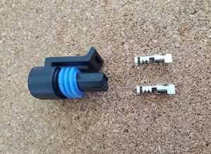 GM series sensor connector *2 pin * sensor for waterproof connector * Corvette / Camaro / Cadillac other * new goods necessary form verification! full navy blue etc. .