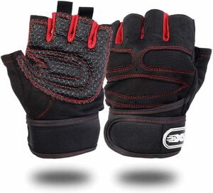 Тренировочные перчатки для мышечной тренировки (размер: xl красный цвет)