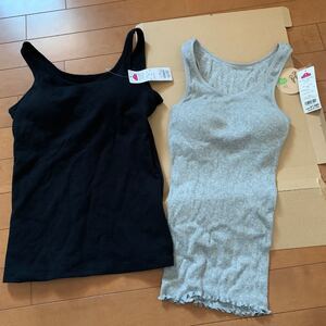 オーガニックコットン カップ付きタンクトップ