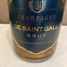 シャンパン　DE SAINT GALL BRUT 未開栓　サンガール_画像3