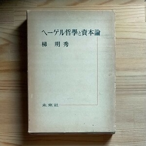 ヘーゲル哲学と資本論　梯明秀著