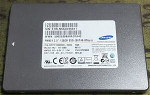 SAMSUNG製 2.5インチSSD 容量128GB