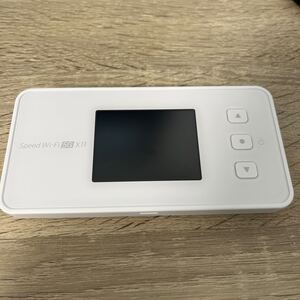 Speed Wi-Fi 5G X11 NAR01 ホワイト SIMフリー モバイルルーター 5G対応