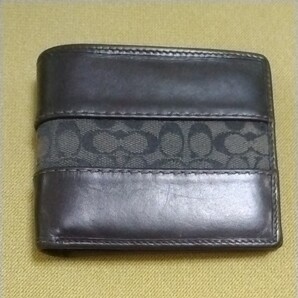 二つ折り財布 小銭入れ 2つ折り財布 コーチ