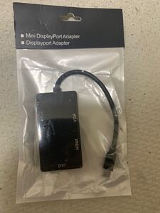mini displayport → HDMI VGA DVI 変換アダプタ