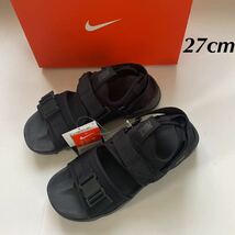 【27cm】新品定価13800円/NIKE/ナイキ/CANYON SANDAL メンズ キャニオン サンダル/夏/スポーツサンダル/コンフォートサンダル/黒/ブラック_画像1