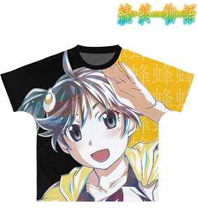 物語シリーズ 続・終物語 阿良々木火憐 Ani-Art フルグラフィックtシャツ arma bianca アニメ tシャツ XLsize