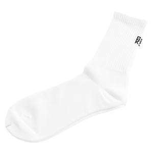 b ring Kics original Logo knee-high socks white 
