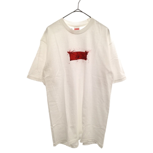 シュプリーム 22SS ラルフステッドマンボックスロゴプリント半袖Tシャツ ホワイト